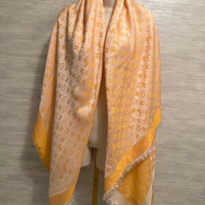 Louis Vuitton Châle Monogram Silk Scarf